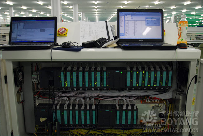 太陽能光伏組件生產線-電控系統