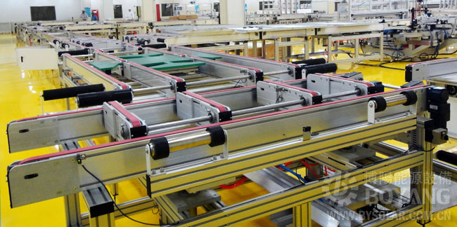 太陽能生產(chǎn)線-90度頂升換向輸送機